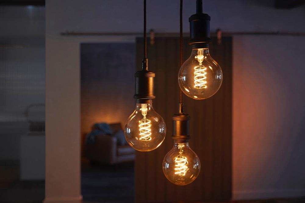 Philips hue Filament im Edison Stil