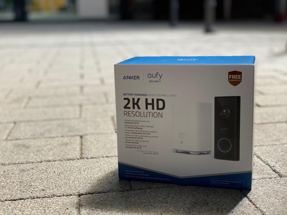 eufy Türklingel Verpackung Homekit