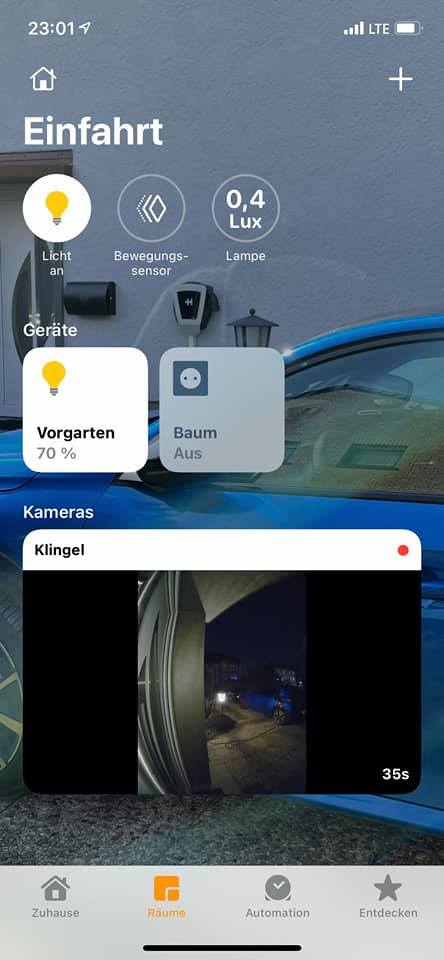 Circle View Doorbell mit Bewegungssensor