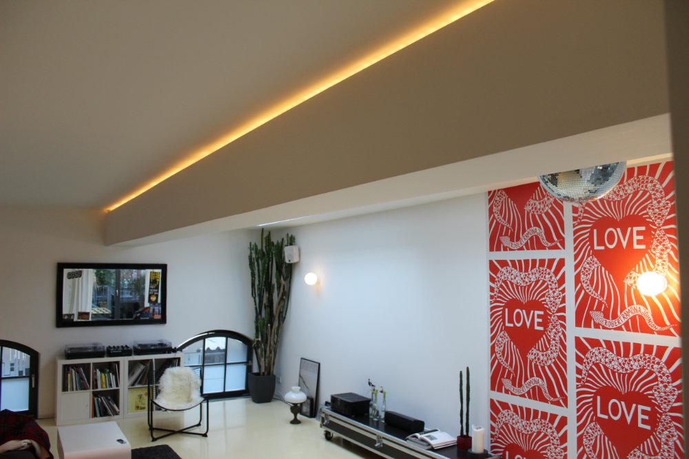 Philips Hue ideas Lightstrip for indirect light in the living room