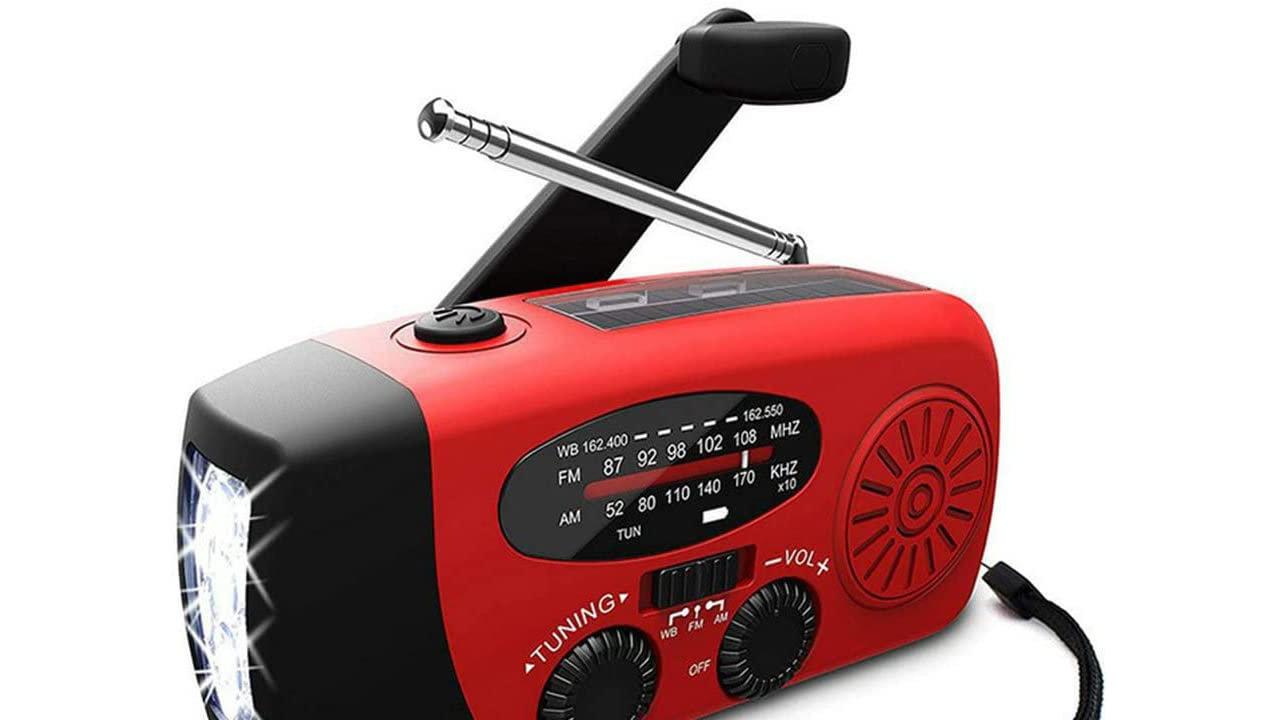 Radio mit Batterie Kurbel Solar
