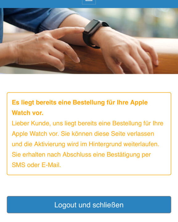 Apple Watch Bestellung BlackSim Drillisch
