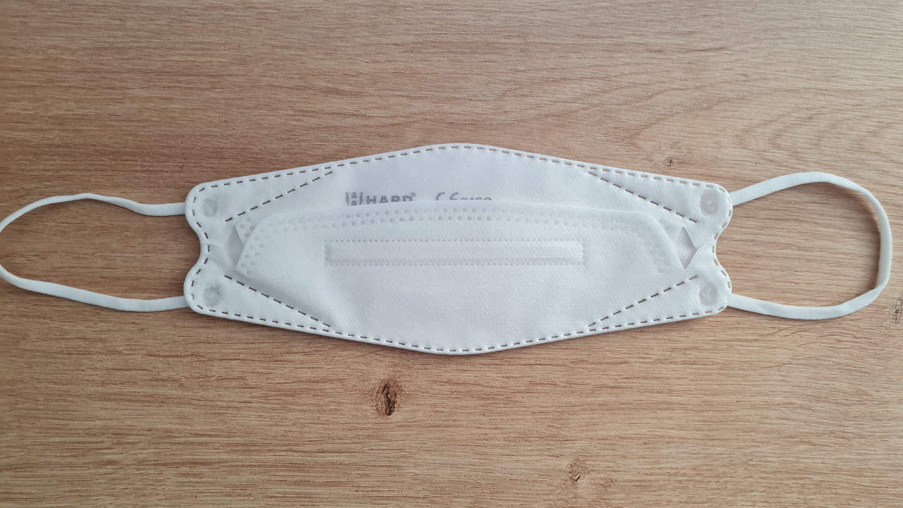 Rückseite FFP2 Maske Hard