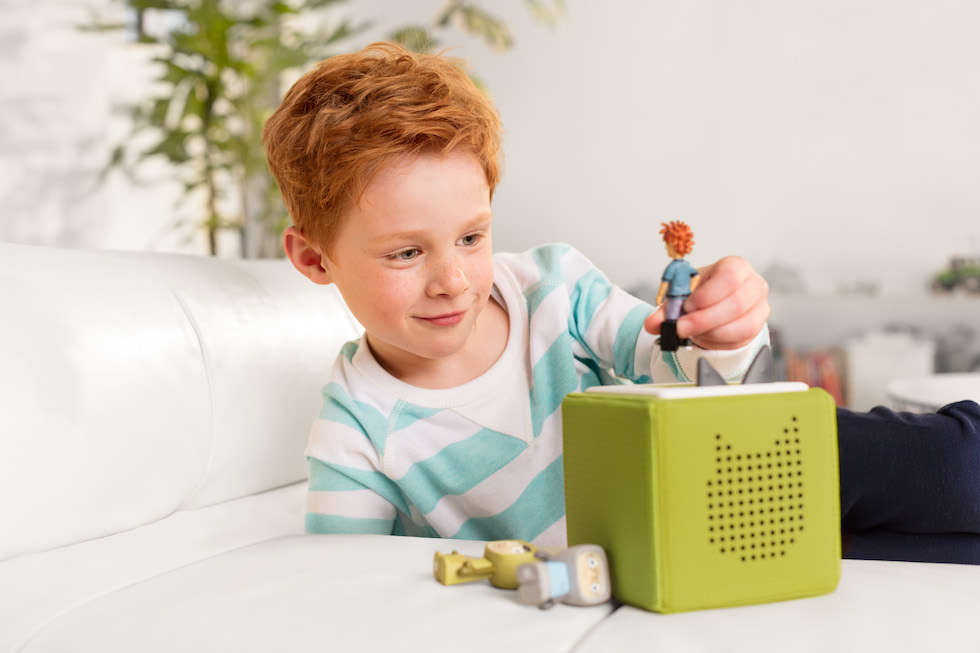 Toniebox Regal für magnetische Tonies