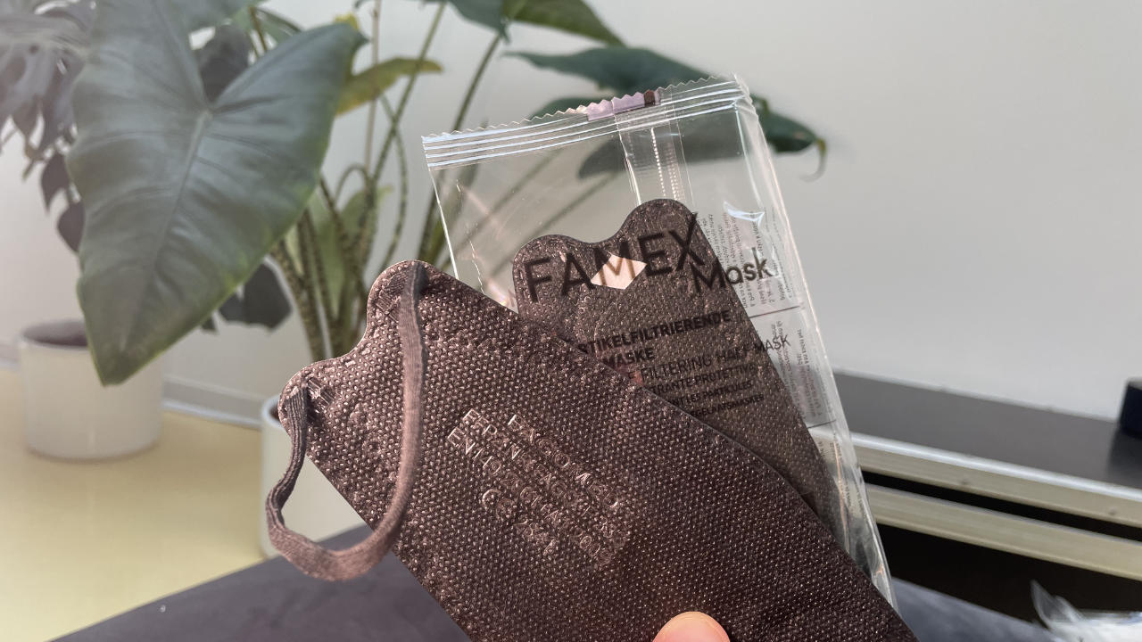 famex FFP2 Maske Test